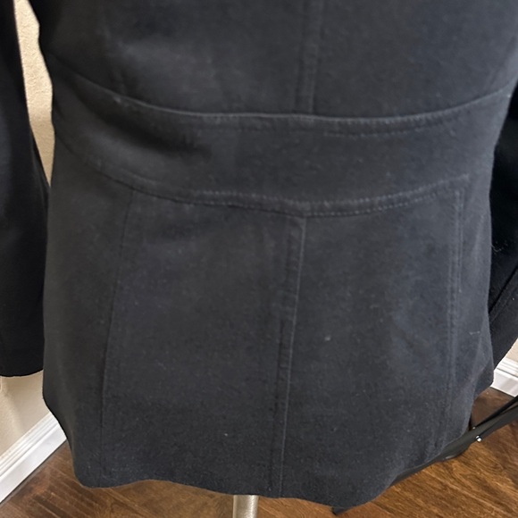Forever 21 black Double-Breasted Peacoat size m - Picture 8 of 12